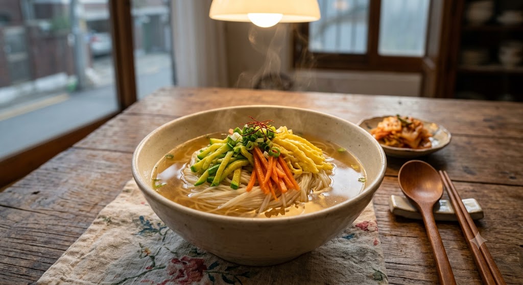 애호박 잔치국수 황금레시피 완성 사진